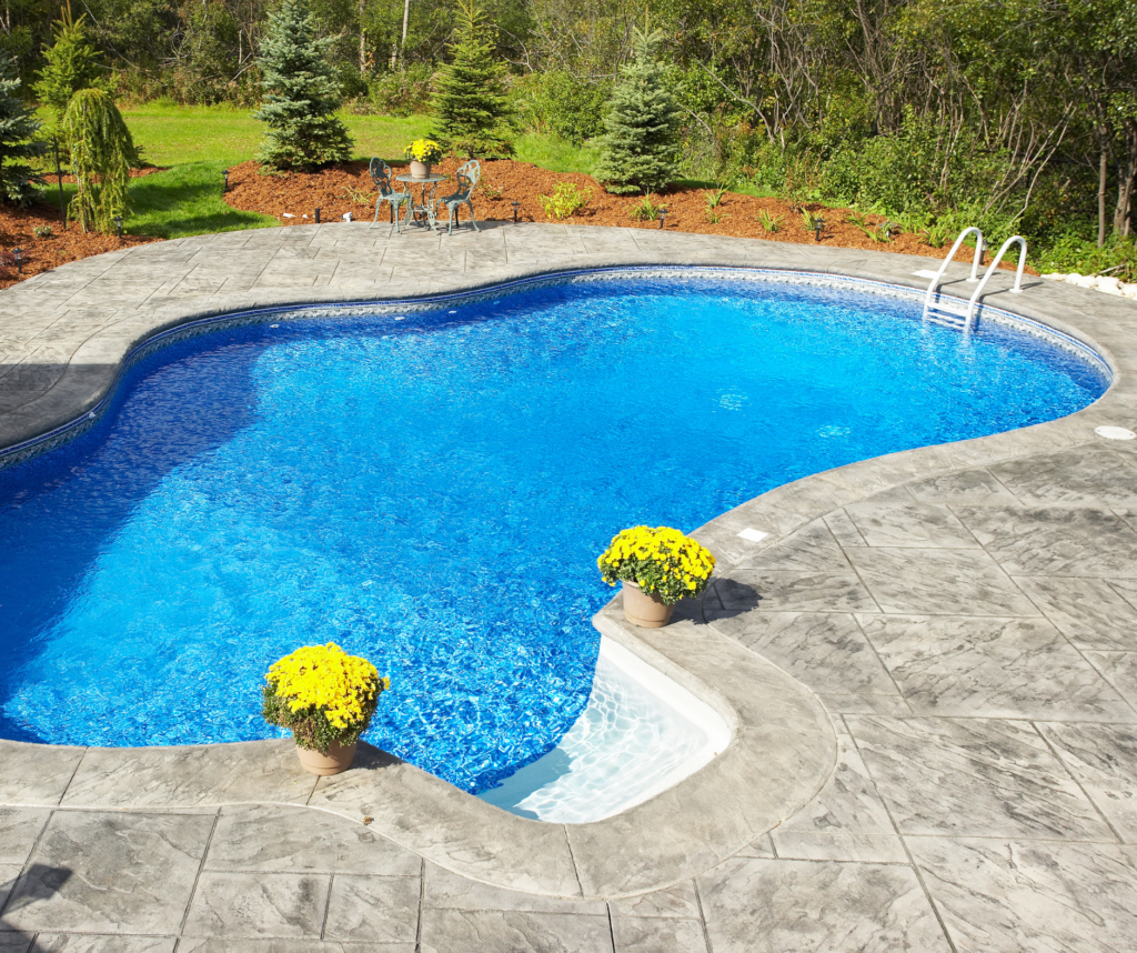 a swimming pool